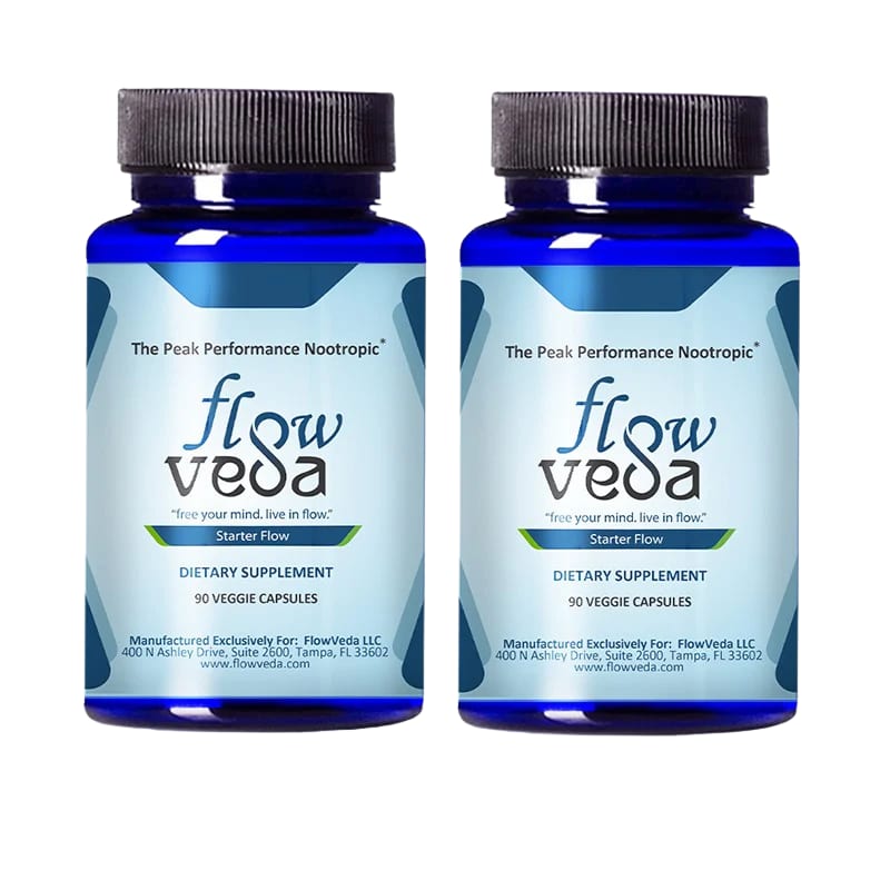 FlowVeda 60-Day Awakening, two bottles